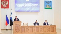 Официальное представление врио губернатора Белгородской области Александра Шуваева прошло 15 мая