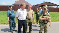 Учения по линии гражданской обороны прошли в Валуйках Белгородской области 