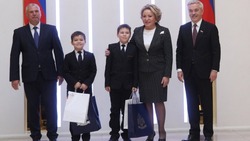 Белгородский Алёша поучаствовал в церемонии награждения проекта «Дети-герои»