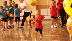 Спортивные состязания среди дошкольников завершились в Валуйках
