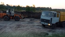 Экоохотнадзор Белгородской области пресёк незаконную добычу песка в Валуйском округе
