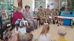 Воспитанники детсада  «Калинка» встретились с участниками СВО в Валуйках Белгородской области