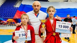 Воспитанники валуйского спортклуба «Булат» завоевали награды турнира по самбо в Курской области