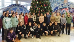 37 валуйских детей из Белгородской области вернулись из новогодней Москвы