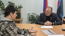 Глава администрации Валуйского округа Алексей Дыбов провёл личный приём граждан 