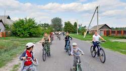 Совет территории «Двулученский» Валуйского горокруга организовал массовый велопробег