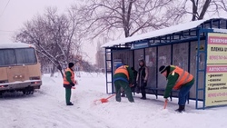 Коммунальные службы Валуйского городского округа продолжили борьбу со снегом