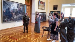 Внучка маршала Советского Союза Ивана Конева познакомилась с Валуйским музеем Белгородской области