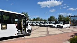 Современные автобусы вышли на маршруты в Валуйcком городском округе