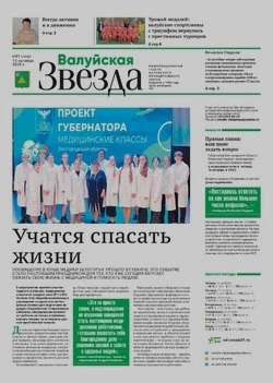 Газета «Валуйская звезда» №41 от 15 октября 2025 года