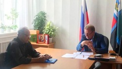 Глава администрации Валуйского горокруга Алексей Дыбов провёл приём граждан по личным вопросам