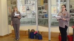Выставка «Память пылающих лет» открылась в Валуйском историко-художественном музее