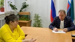 Глава администрации Валуйского округа Алексей Дыбов встретился с местными жителями