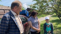 Глава администрации Валуйского округа Алексей Дыбов встретился с жителями Колосковской территории