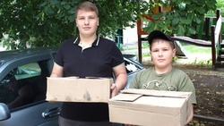 Большие сердца юных волонтёров. Валуйчане Иван и Михаил Агошковы начали помогать нашим защитникам