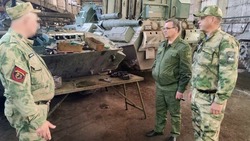 Губернатор Вячеслав Гладков проинформировал о начале службы батальона «Барс - Белгород»