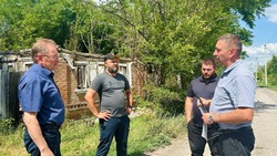 Алексей Дыбов проконтролировал ход восстановительных работ в селе Тогобиевка Валуйского округа