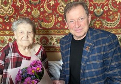 Валуйчанка из Белгородской области Евдокия Фёдоровна Охрименко отметила свой 98-й день рождения