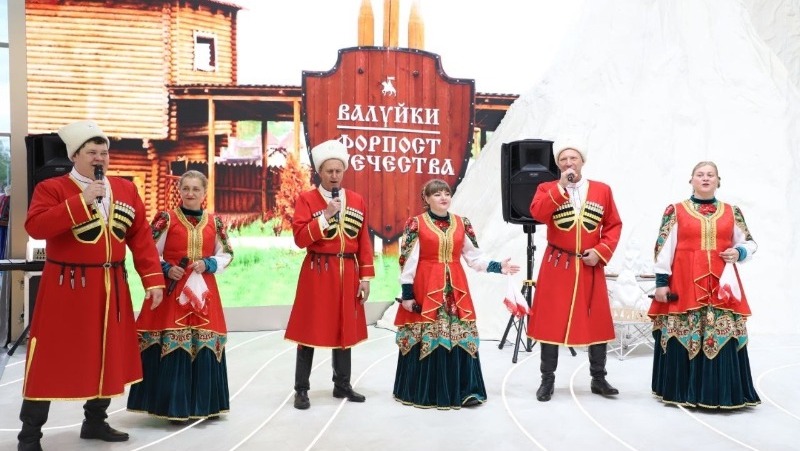 Валуйчане удивили историческим театрализованным представлением москвичей и гостей столицы на ВДНХ 