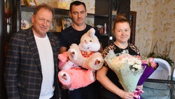 Двойня родилась в семье Исаевых из приграничного села Валуйского округа Белгородской области