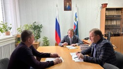 Первый заместитель губернатора Белгородской области посетил Валуйский горокруг с рабочим визитом