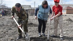 Жители Валуйского городского округа заложили Сад памяти в селе Ватутино