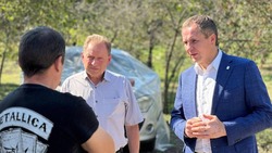 Губернатор Белгородской области проинспектировал ход восстановительных работ в Валуйском округе