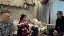 Губернатор Белгородской области  Вячеслав Гладков навестил семьи наших военнослужащих