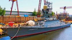 Боевой корабль «Грайворон» прибыл в Новороссийск на испытания