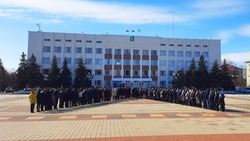 Валуйчане отметили День воссоединения Крыма с Россией