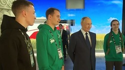 Житель Белгородской области Роман Артюшкин  провёл экскурсию для Президента РФ Владимира Путина