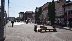 Бульвар по улице Горького стал пешеходной зоной для валуйчан