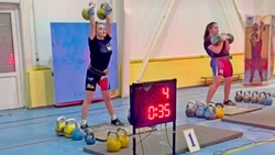 Юная валуйчанка стала серебряным призёром первенства Белгородской области по гиревому спорту