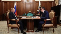 Вячеслав Гладков во второй раз за полгода встретится с Владимиром Путиным