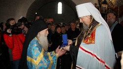 Валуйский иеросхимонах Феодор получил поздравления с 40-летием служения у престола Божия