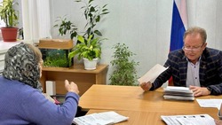Глава администрации Валуйского муниципального округа Алексей Дыбов провёл личный приём граждан