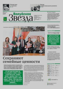 Газета «Валуйская звезда» №20 от 21 мая 2025 года