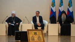 Губернатор Белгородской области Вячеслав Гладков принял участие в Международных Иоасафовских чтениях