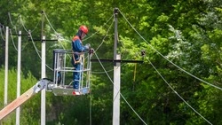Компания Белгородэнерго оперативно приступила к устранению последствий непогоды в регионе