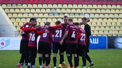Футбольный клуб «Салют» начал подготовку к весенней части сезона
